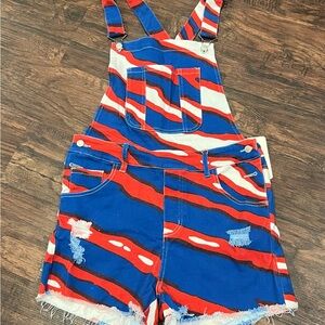 Buffalo Bills overall shorts
